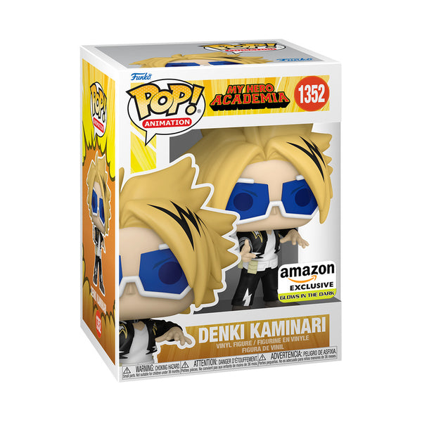 Funko Pop! My Hero Academia - Denki Kaminari (Glows in the Dark Amazon Exclusive) (1352)