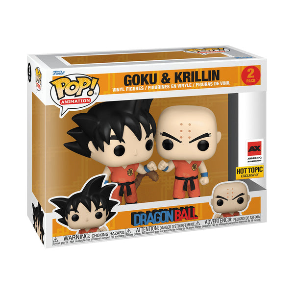 Funko Pop! Dragon Ball - Goku & Krillin (Anime Expo Hot Topic Exclusive) (2-Pack)