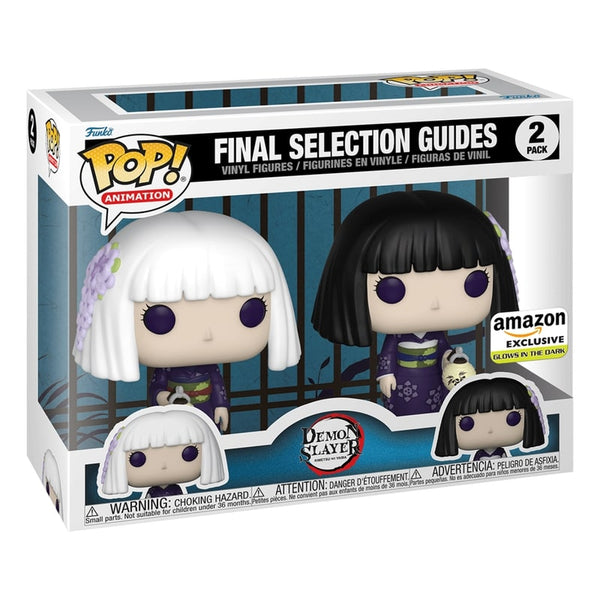 Funko Pop! Demon Slayer - Final Selection Guides (Glows in the Dark Amazon Exclusive) (2-Pack)