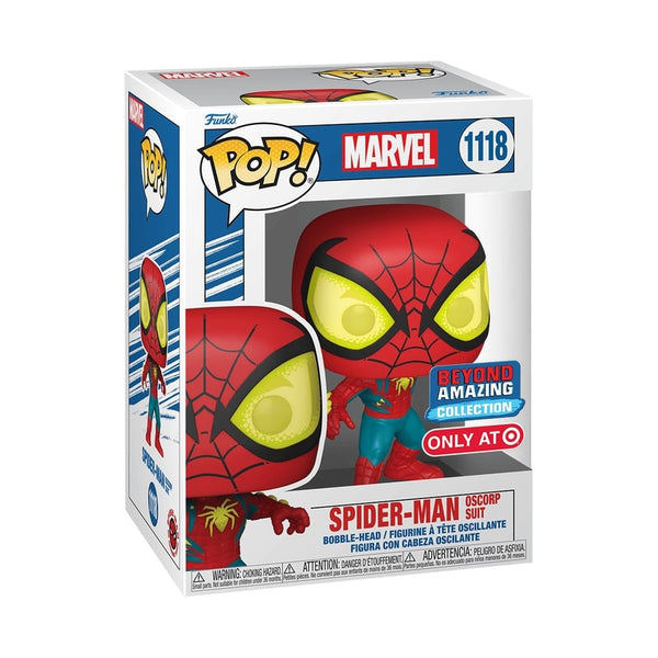 Funko Pop! Marvel - Spider-Man Oscorp Suit (Beyond Amazing Collection Only at Target) (1118)