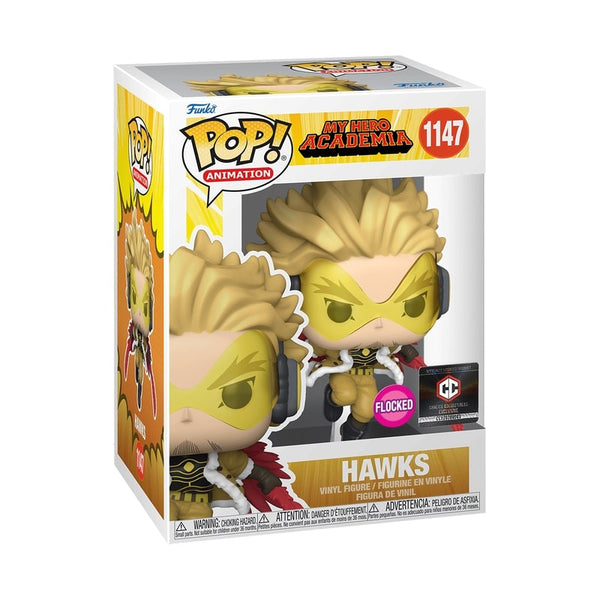 Funko Pop! My Hero Academia - Hawks (Flocked Chalice Collectibles Exclusive) (1147)