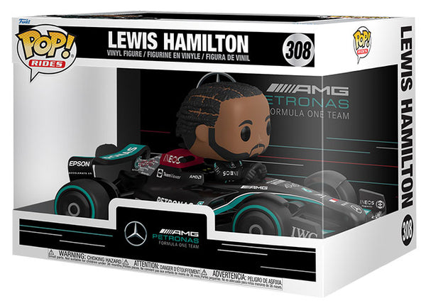 Funko Pop Rides! Formula 1 - Lewis Hamilton (308)