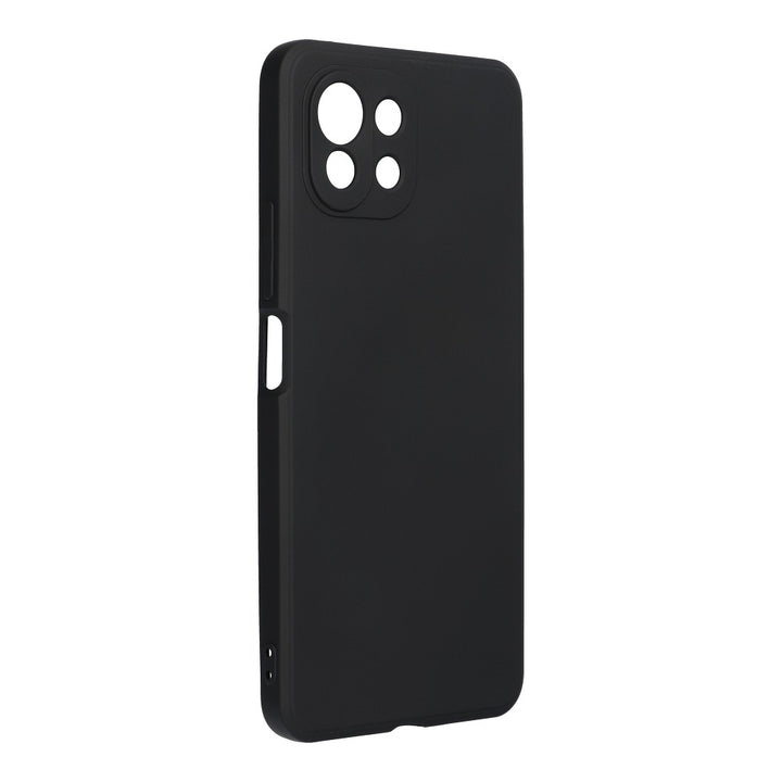 Cover In Silicone E Microfibra Interna Lite Nero Per Xiaomi Mi 11 Lite 5G / Mi 11 Lite 4G