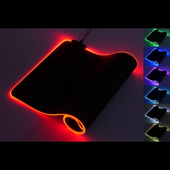 Tappetino Tastiera e Mouse LED RGB 10 Modalità 800x300x3mm