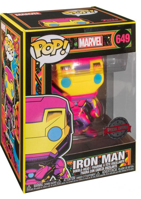 Funko Pop! Marvel - Iron Man Blacklight (649)