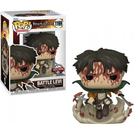 Funko Pop! Attack on Titan - Battle Levi (Special Edition) (1169)