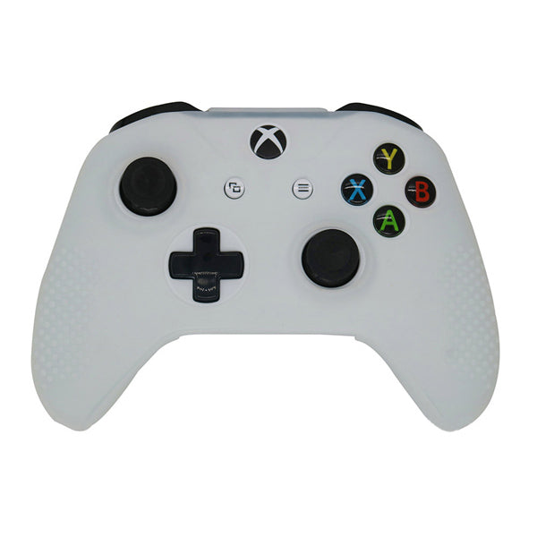 Guscio In Gomma Silicone Controller Bianco Per Xbox One S Slim