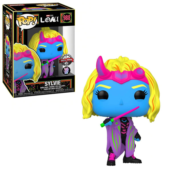 Funko Pop! Marvel Loki - Sylvie (Blacklight Special Edition) (988)