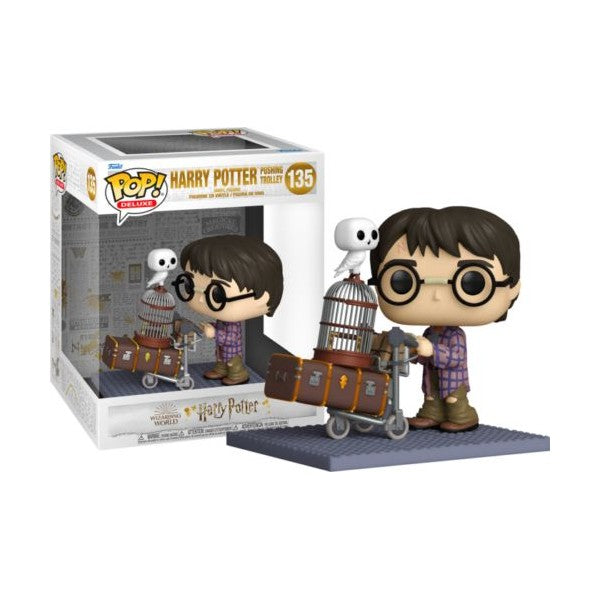 Funko Pop Deluxe! Harry Potter - Harry Pushing Trolley (135)