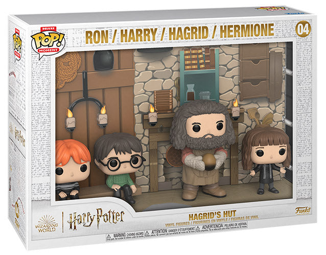 Funko Moments Deluxe! Harry Potter - Hagrid's Hut (Ron, Harry, Hagrid, Hermione) (04)