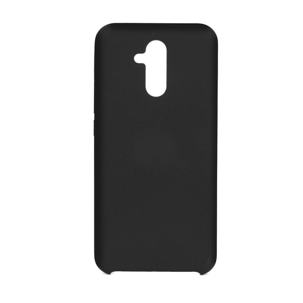 Cover In Silicone E Microfibra Interna Nero Per Huawei Mate 20 Lite