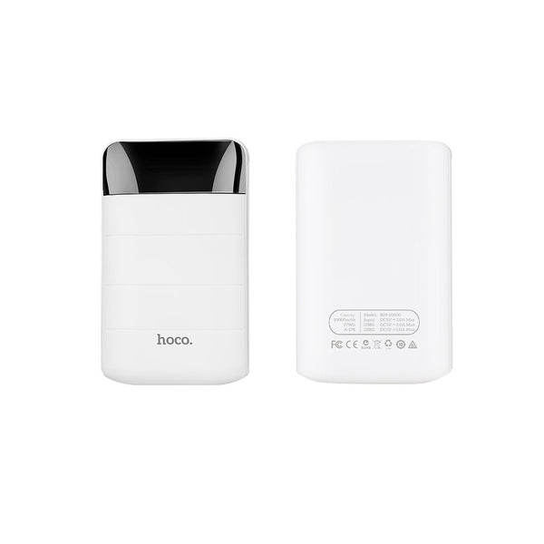 Hoco Power Bank 10000Mah Con Lcd B29 Bianco