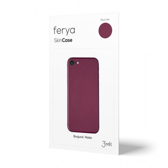 3Mk Ferya Skincase Pellicola iPhone 6 6S Burgund Matte