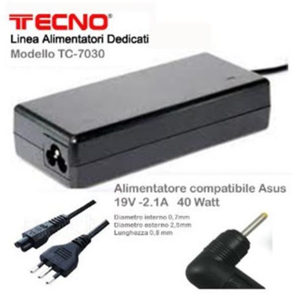 Alimentatore Compatibile Dedicato Asus 19V/2.1A 2.5/0.7/8mm 40W