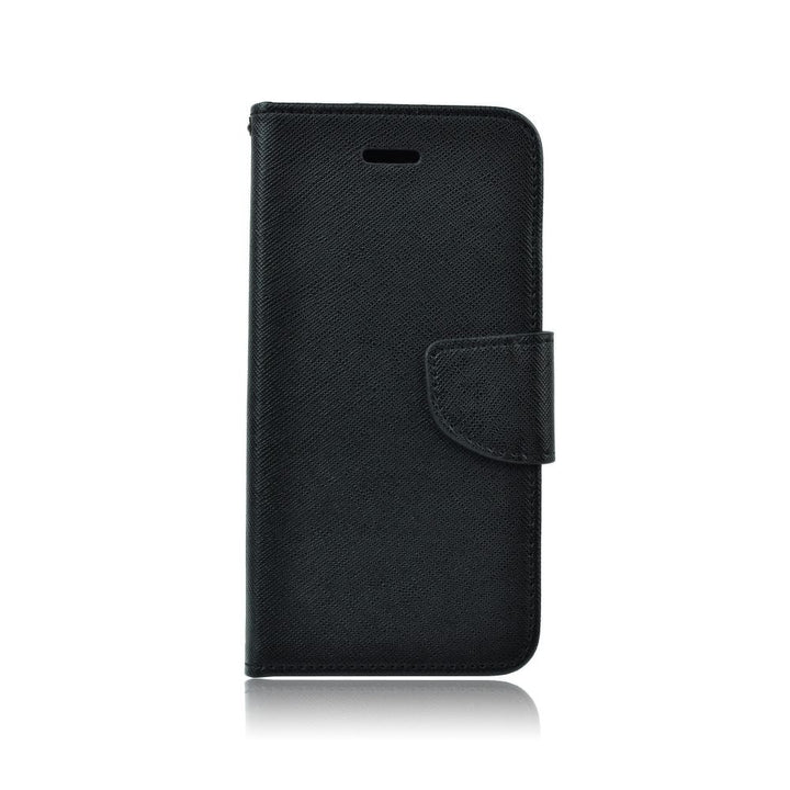 Cover Case Flip Fancy Book iPhone 5 5S Se Nero