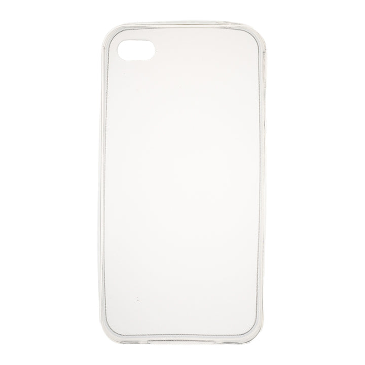 Cover Back Case Ultra Slim 0.3Mm Trasparente Per iPhone 4 4S