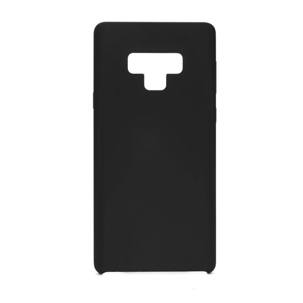 Cover In Silicone E Microfibra Interna Nero Per Samsung Note 9