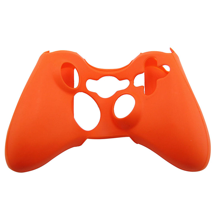 Guscio In Gomma Silicone Controller Arancione Per Xbox 360