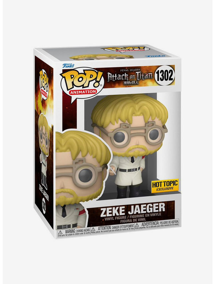 Funko Pop! Attack on Titan - Zeke Jaeger (Hot Topic Exclusive) (1302)