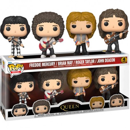 Funko Pops! Queen (4 Pack)