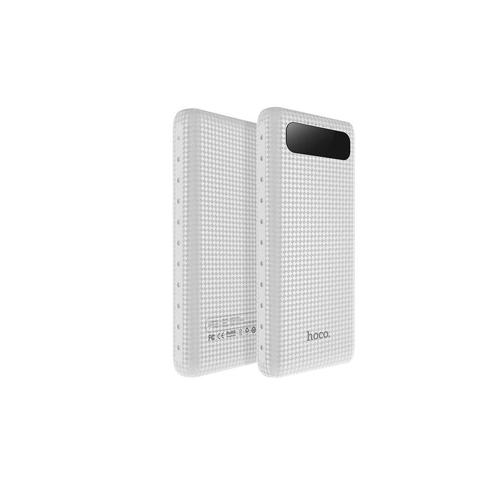 Hoco Power Bank 20000Mah Con Lcd B20A Bianco