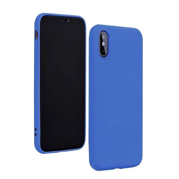 Cover In Silicone E Microfibra Interna Lite Blu Per Xiaomi Redmi 9A 9AT