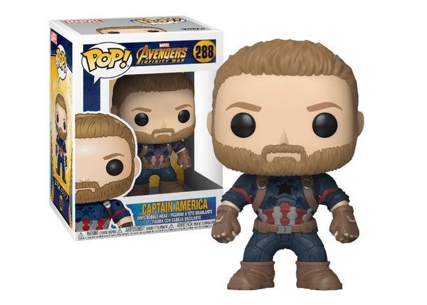 Funko Pop! Marvel Avengers - Bobble Captain America (288)