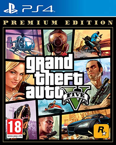 GTA V Grand Theft Auto 5 Premium Edition PS4 (ES)