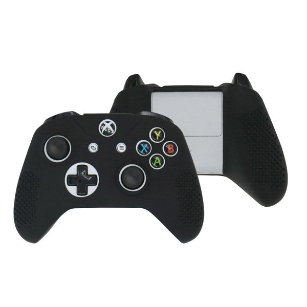 Guscio In Gomma Silicone Controller Nero Per Xbox One S Slim