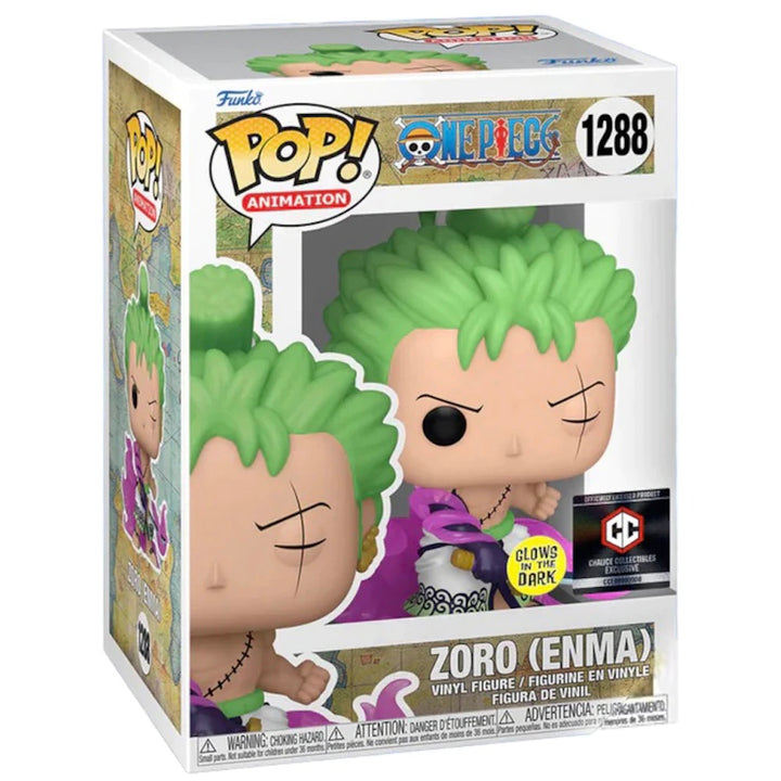 Funko Pop! Zoro (Enma) (Glows in the Dark Chalice Collectibles Exclusive) (1288)