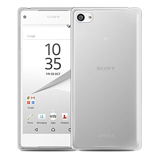 Cover Back Case Ultra Slim 0.3Mm Trasparente Per Sony Xperia Z5 Mini