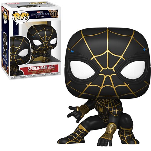 Funko Pop! Marvel Spiderman No Way Home - Spiderman Black & Gold (911)