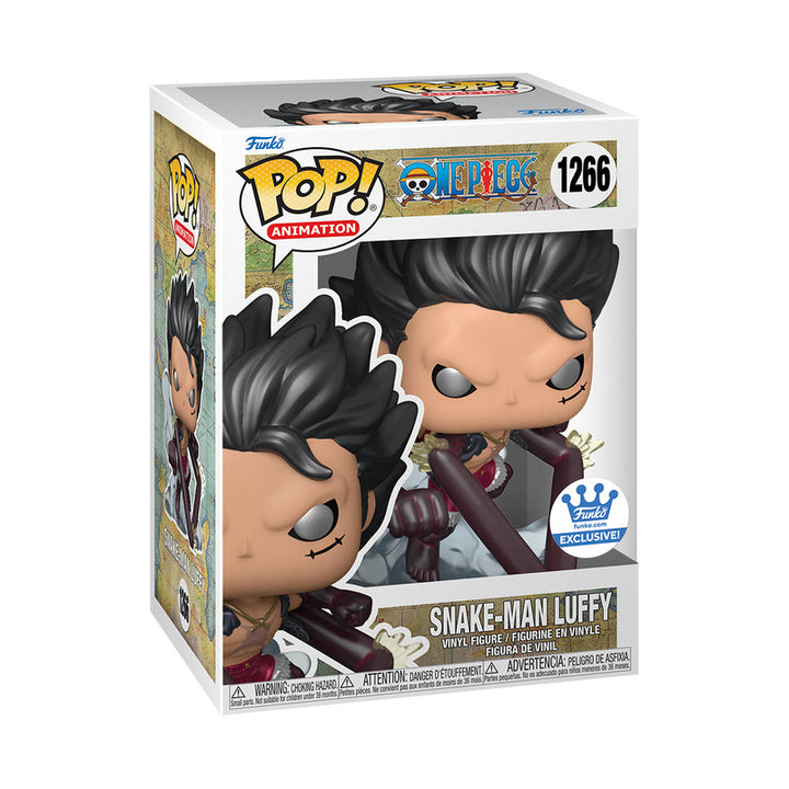 Funko Pop! One Piece - Snake-Man Luffy (Metallic Funko Exclusive) (1266)