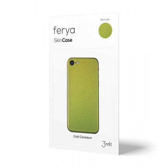 3Mk Ferya Skincase Pellicola iPhone 7 Plus 8 Plus Gold Cameleon