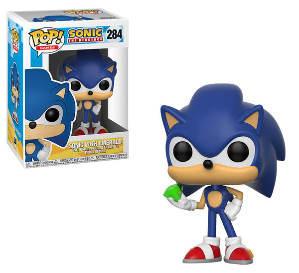 Funko Pop! Sonic - Sonic con smeraldo (284)