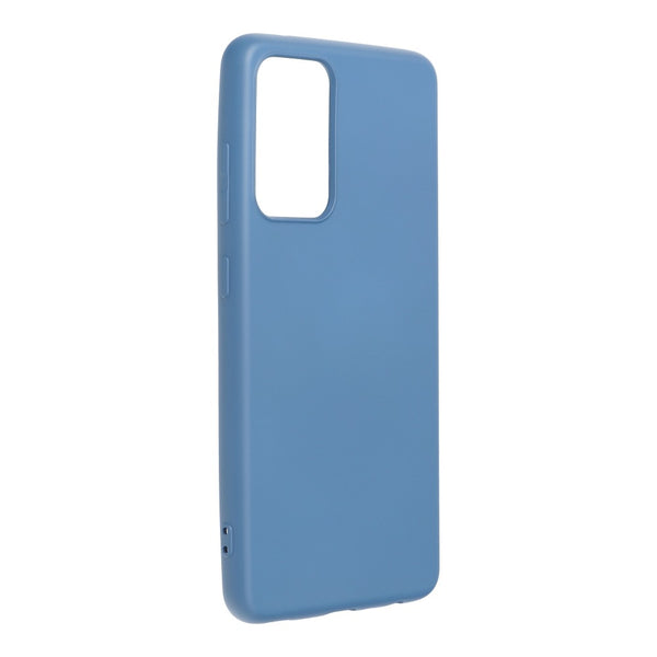 Cover In Silicone E Microfibra Interna Lite Blu Per Samsung A52 A525 / A52S