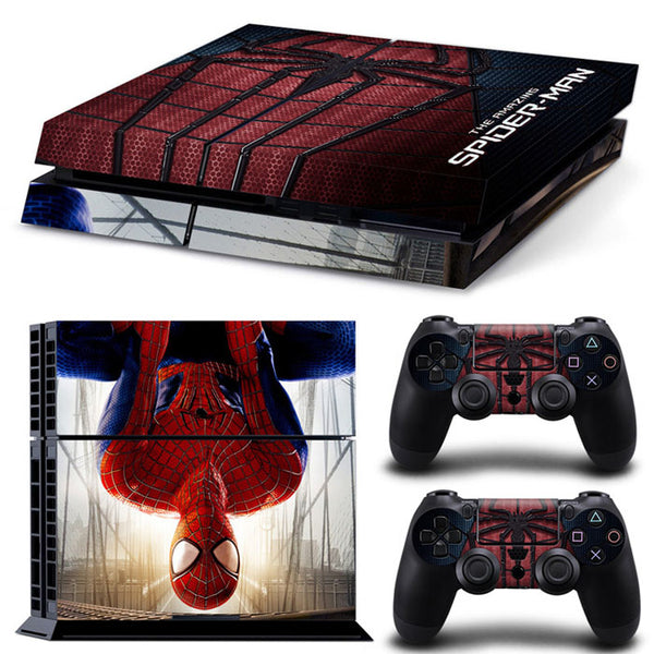 Sticker Console Joypad Ps4 The Amazing Spiderman