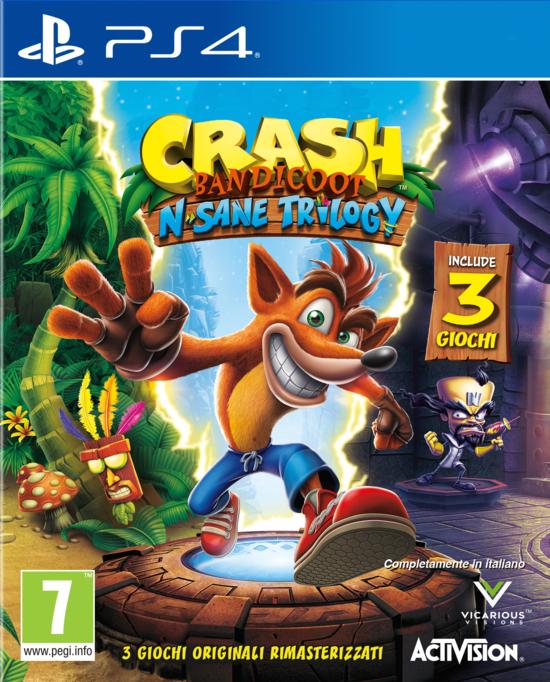 Crash Bandicoot: N'Sane Trilogy PS4 [USATO]