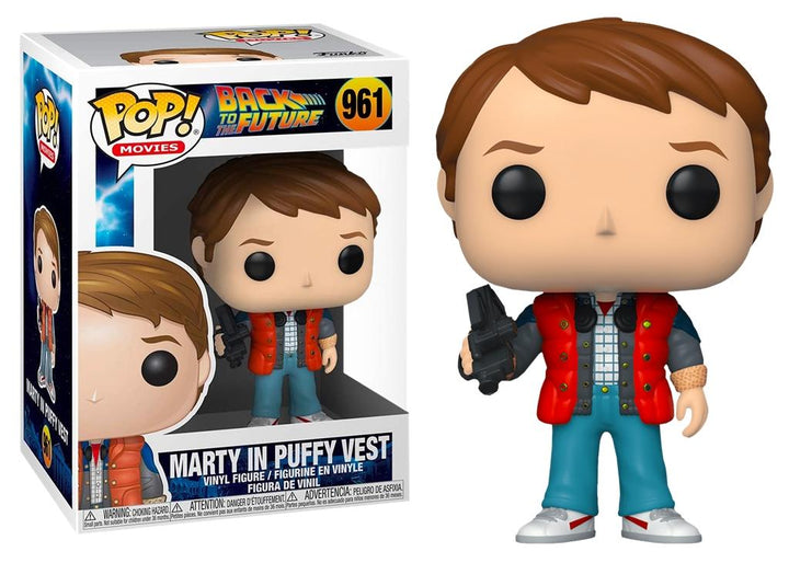 Funko Pop! Back to the Future - Marty in Puffy Vest (961)